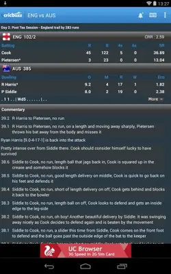 Cricbuzz android App screenshot 4